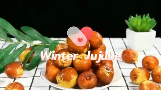 中国からの高品質の新鮮なナツメ ラウンド甘い新鮮な冬のナツメの果物